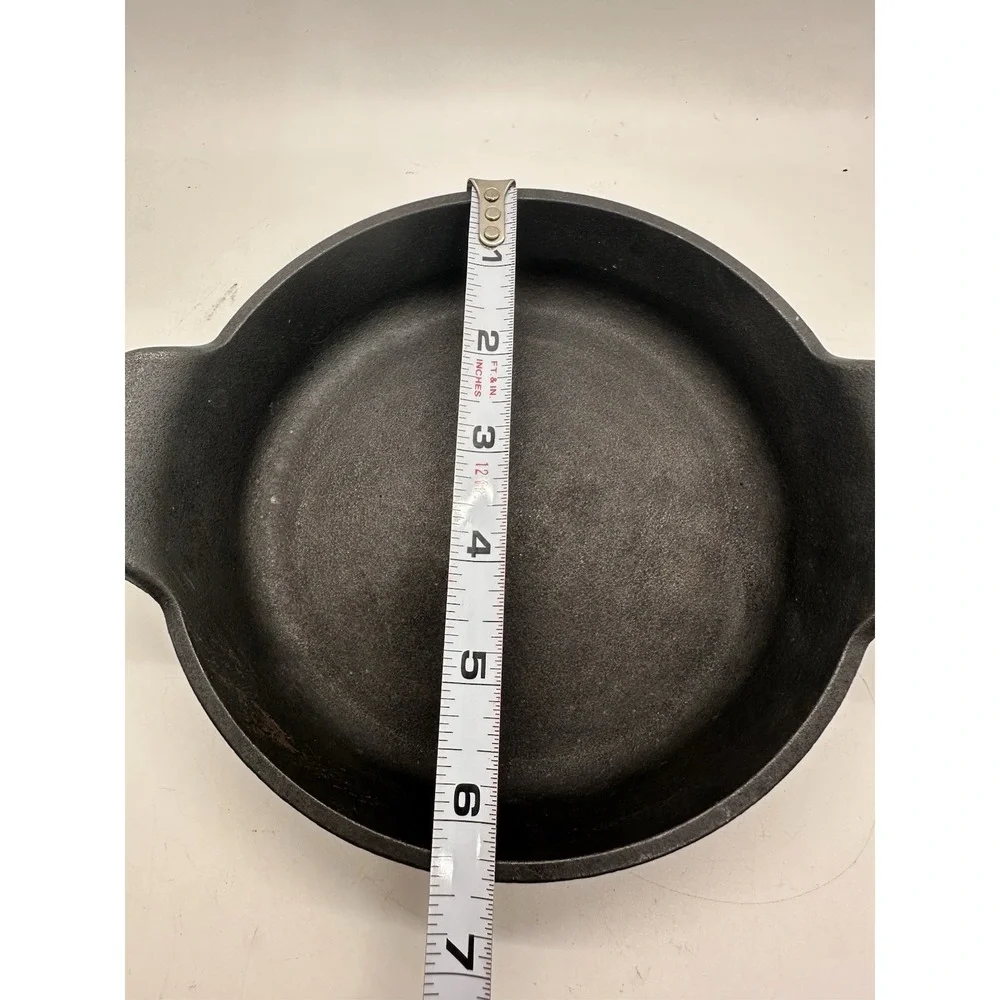 Lodge Heat Treated Cast Iron Round Mini Server 14oz Dual‎ Handle Pan